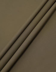 D Brown Plain Wash & Wear Unstitched Suit