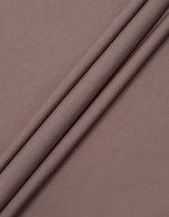 D Brown Plain Wash & Wear Unstitched Suit