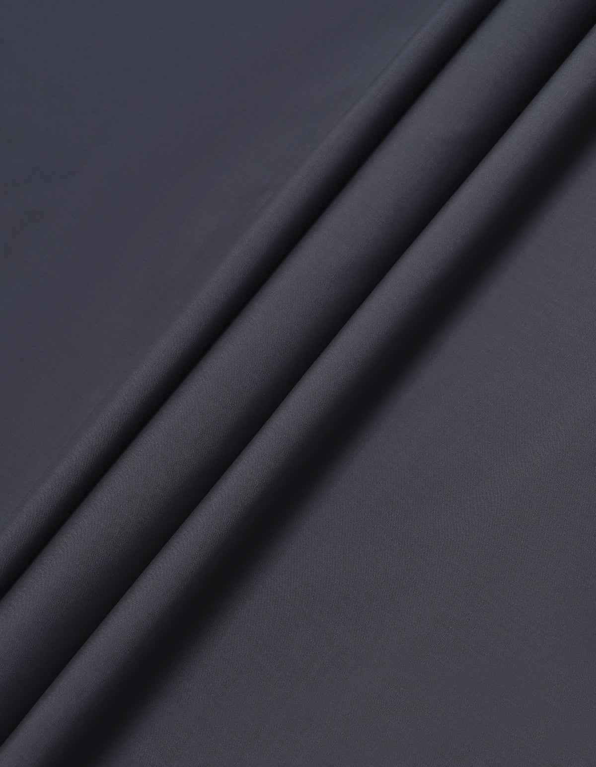 D Charcoal Plain Wash & Wear Unstitched Suit