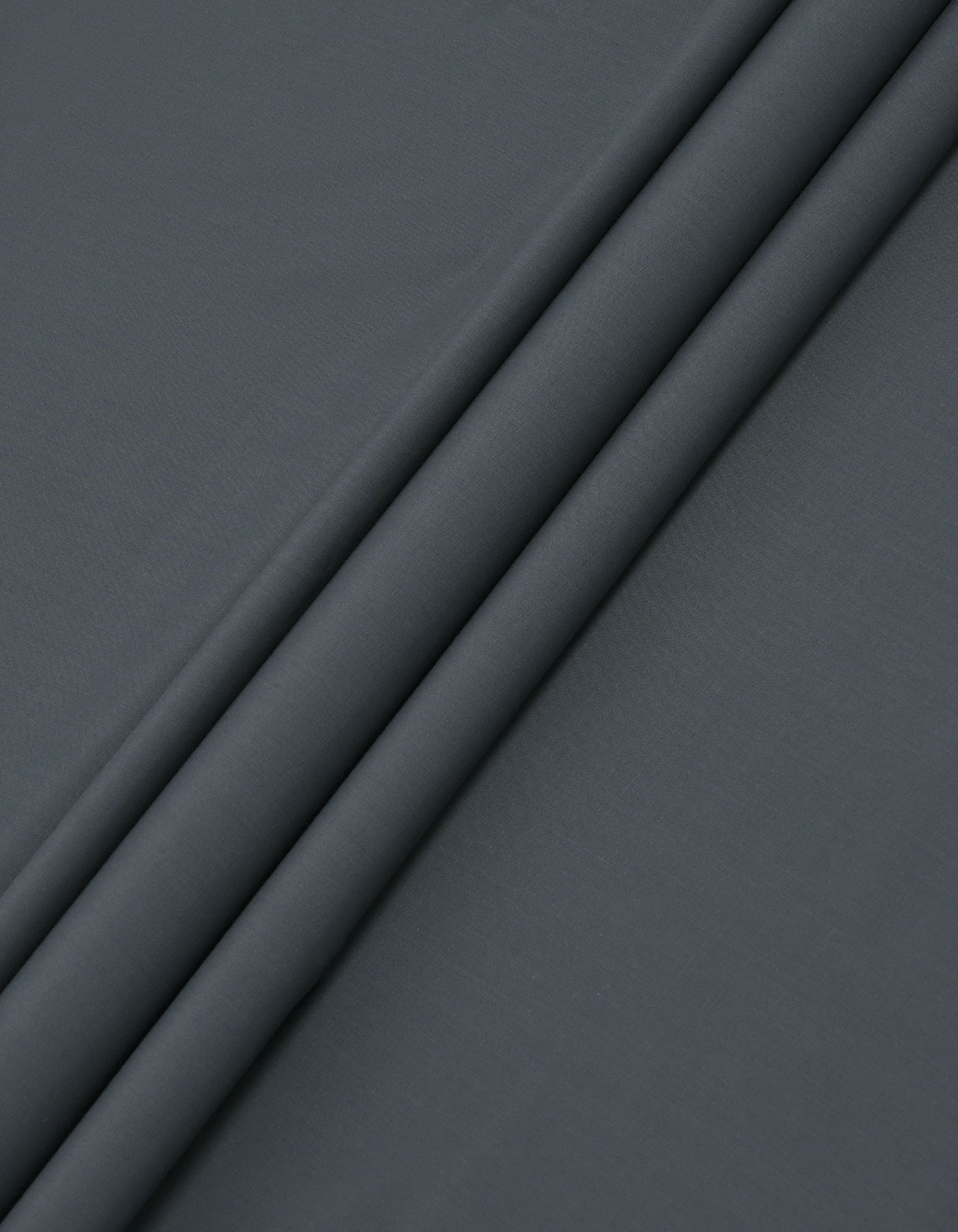 D Charcoal Plain Wash & Wear Unstitched Suit
