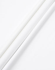 White Plain 100% Cotton Unstitched Suit