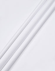 White Plain Wash & Wear Unstitched Suit