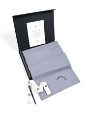 L Grey Plain Wash & Wear Unstitched Suit