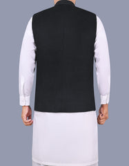 Charcoal Texture Waist Coat WC2380-12S-40