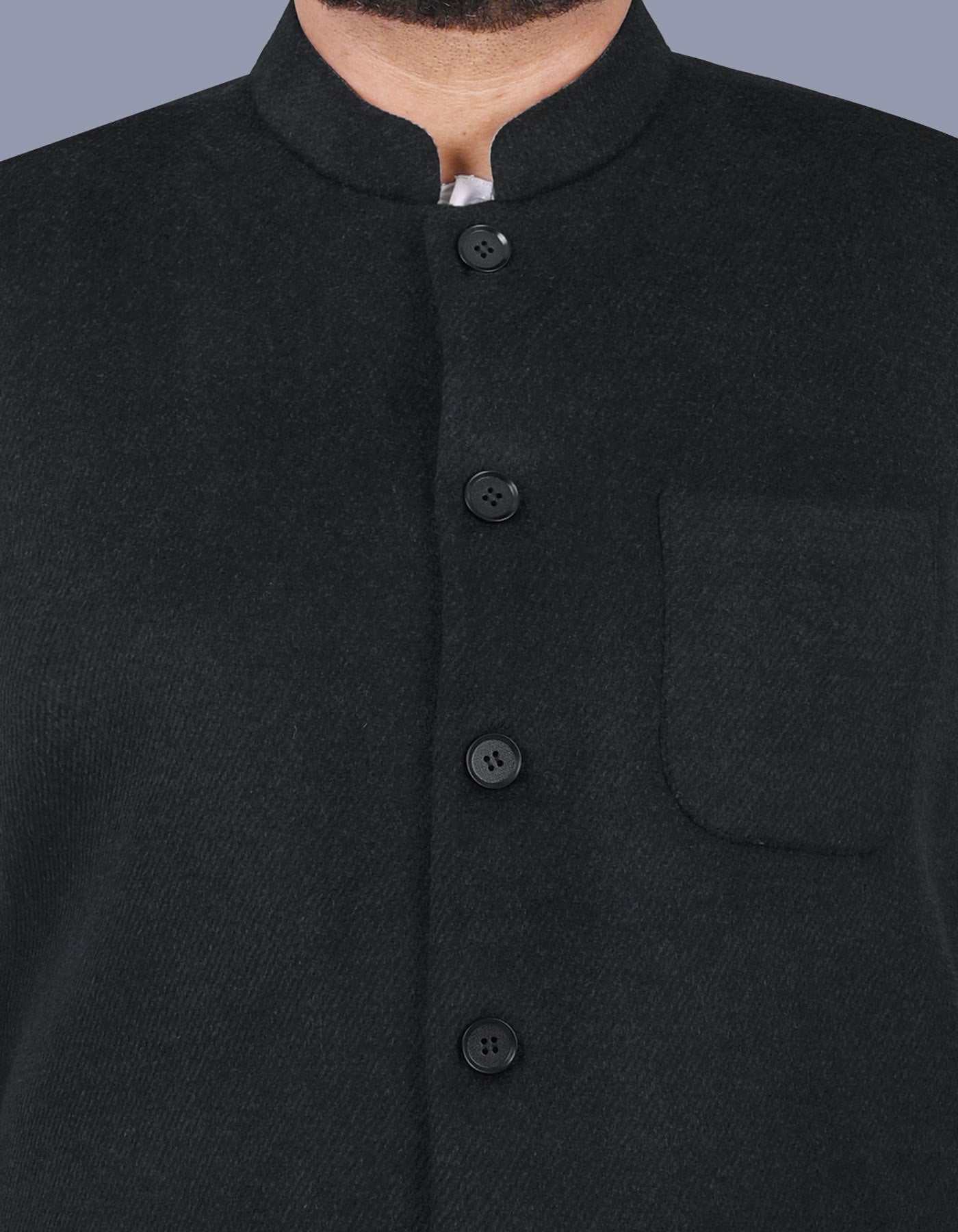 Charcoal Texture Waist Coat WC2380-12S-36