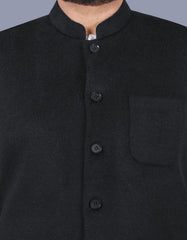 Charcoal Texture Waist Coat WC2380-12S-36