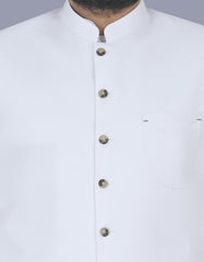 White Plain Waist Coat WC2510-1S-36