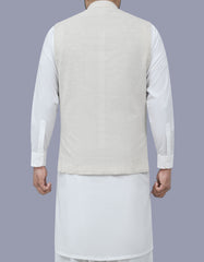 L Fawn Plain Waist Coat WC2512-1C-42