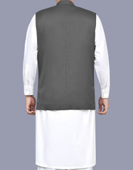 Olive Texture Waist Coat WC2522-2C-40