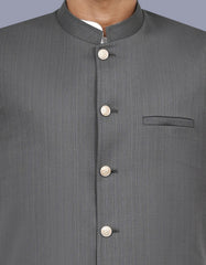 Olive Texture Waist Coat WC2522-2C-36