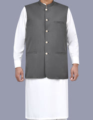 Olive Texture Waist Coat WC2522-2C-34