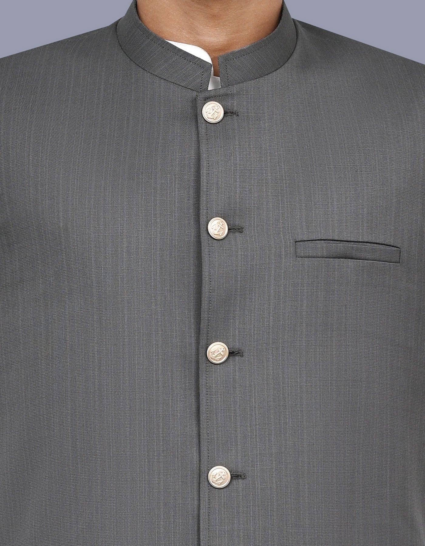 Olive Texture Waist Coat WC2522-2S-36