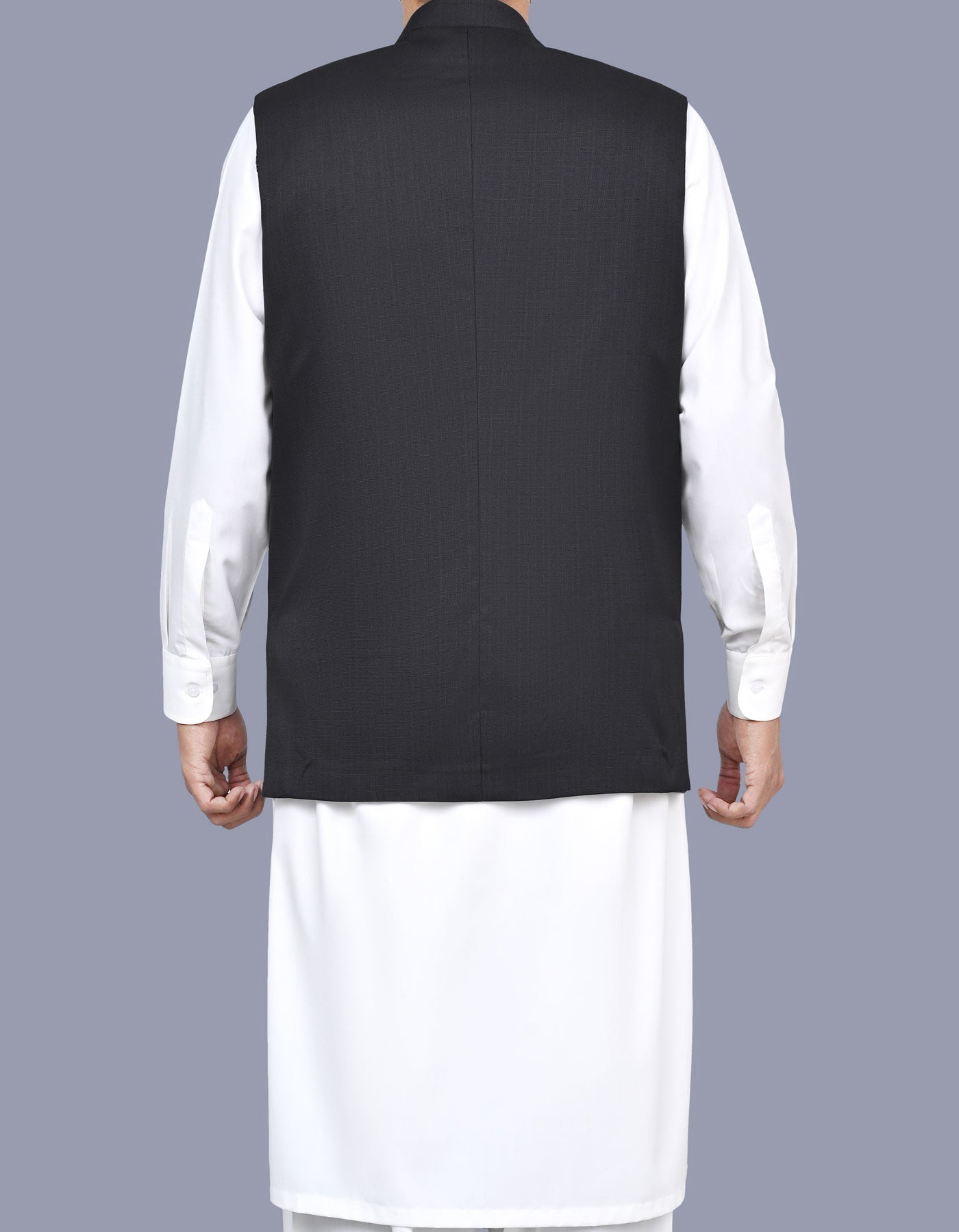 Charcoal Texture Waist Coat WC2522-3S-40