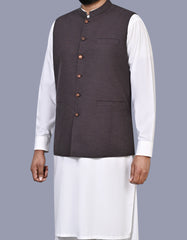 Chocolate Texture Waist Coat WC2600-3S-38