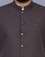 Chocolate Texture Waist Coat WC2600-3S-36