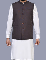 Chocolate Texture Waist Coat WC2600-3S-34