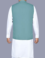 M Grey Texture Waist Coat WC2601-1S-40