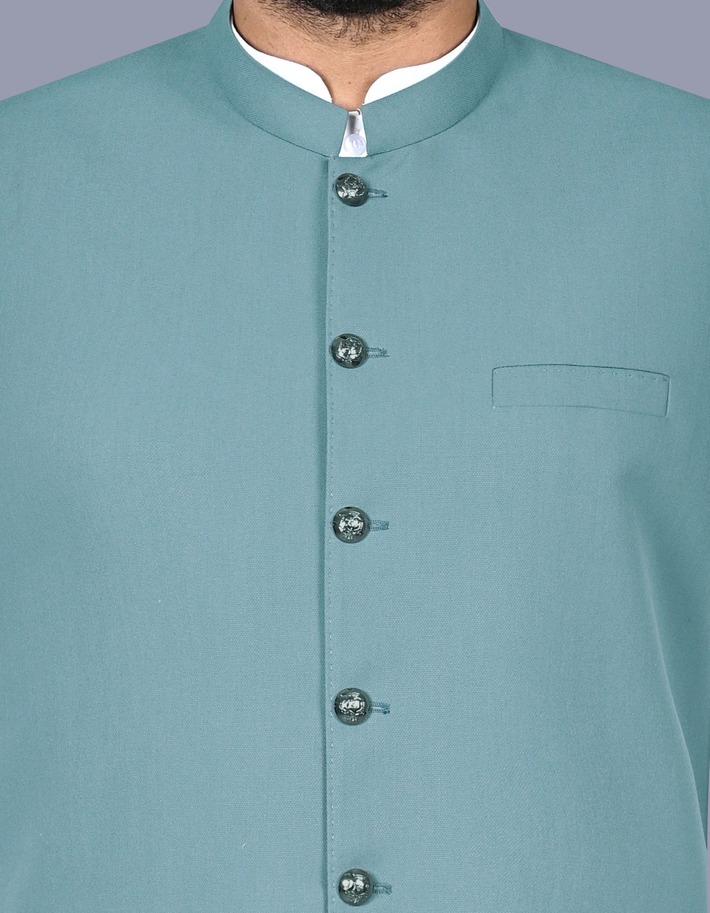M Grey Texture Waist Coat WC2601-1S-36