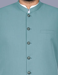 M Grey Texture Waist Coat WC2601-1S-36