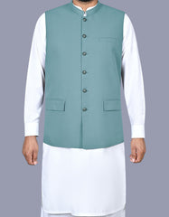M Grey Texture Waist Coat WC2601-1S-34