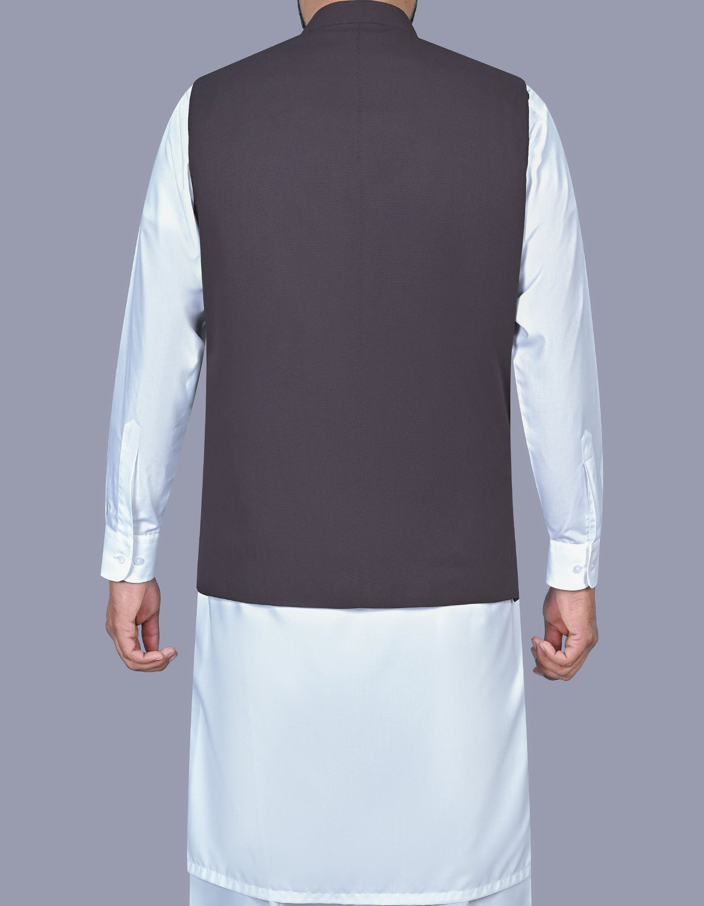 Charcoal Texture Waist Coat WC2601-3C-40
