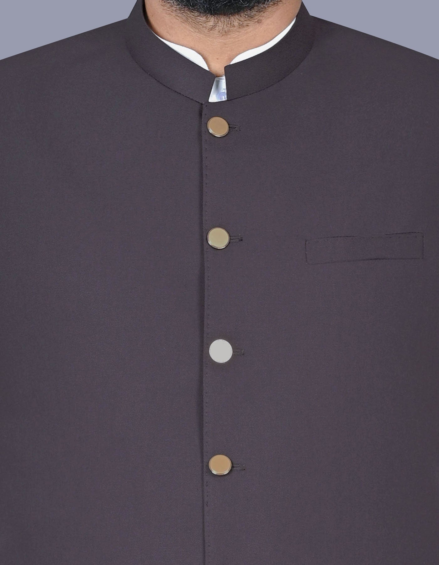 Charcoal Texture Waist Coat WC2601-3S-36
