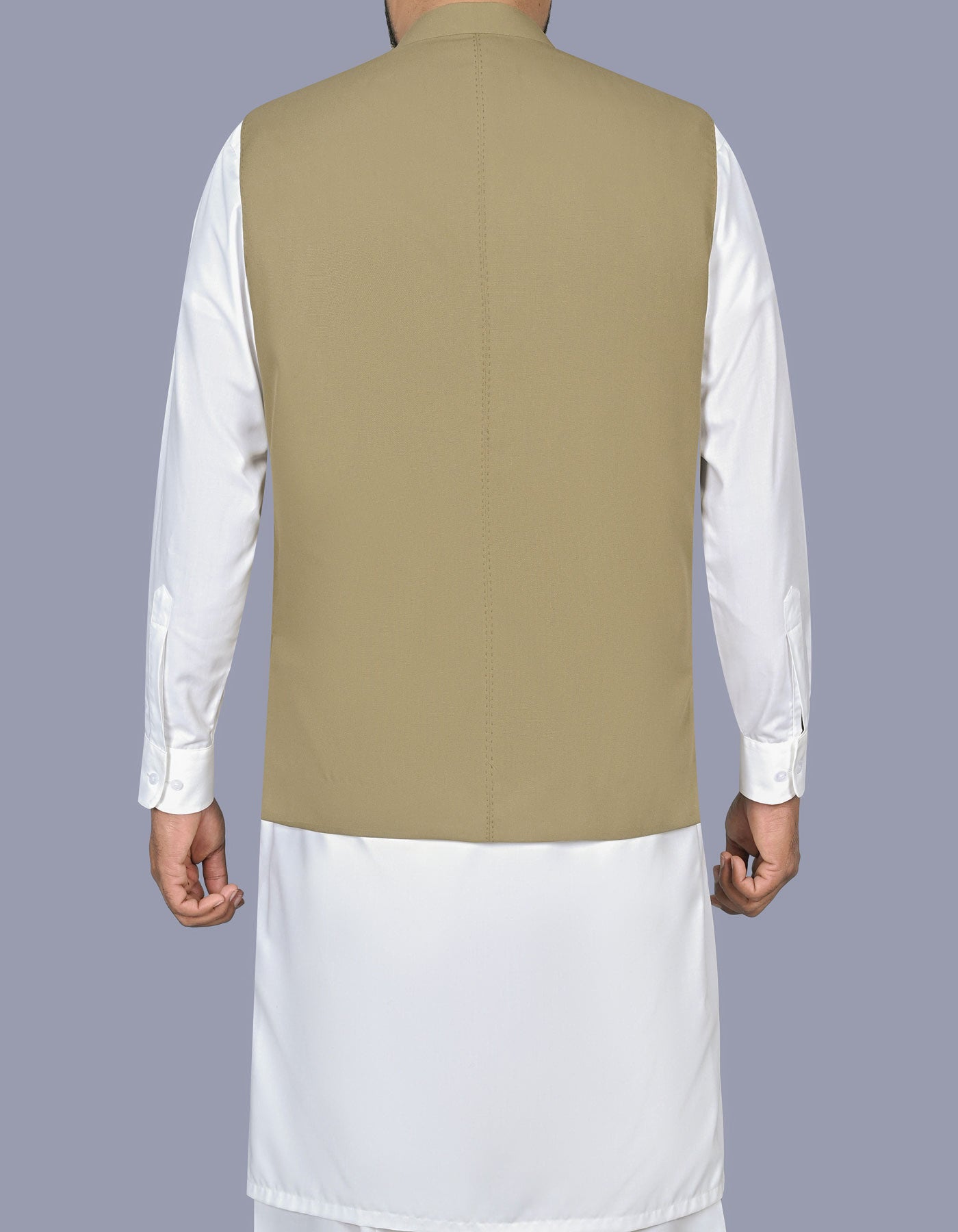 Pista Green Texture Waist Coat WC2601-4S-40