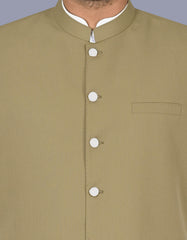 Pista Green Texture Waist Coat WC2601-4S-36