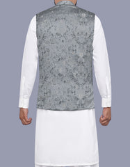 Charcoal Texture Waist Coat WC2602C-40