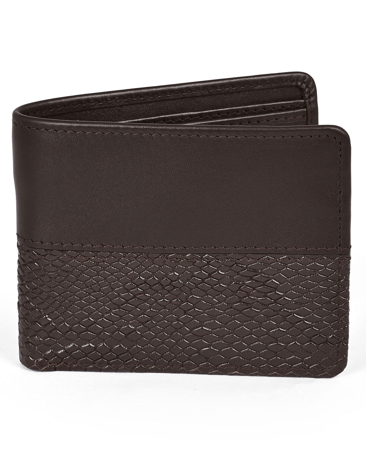 Brown 100% Leather Wallet
