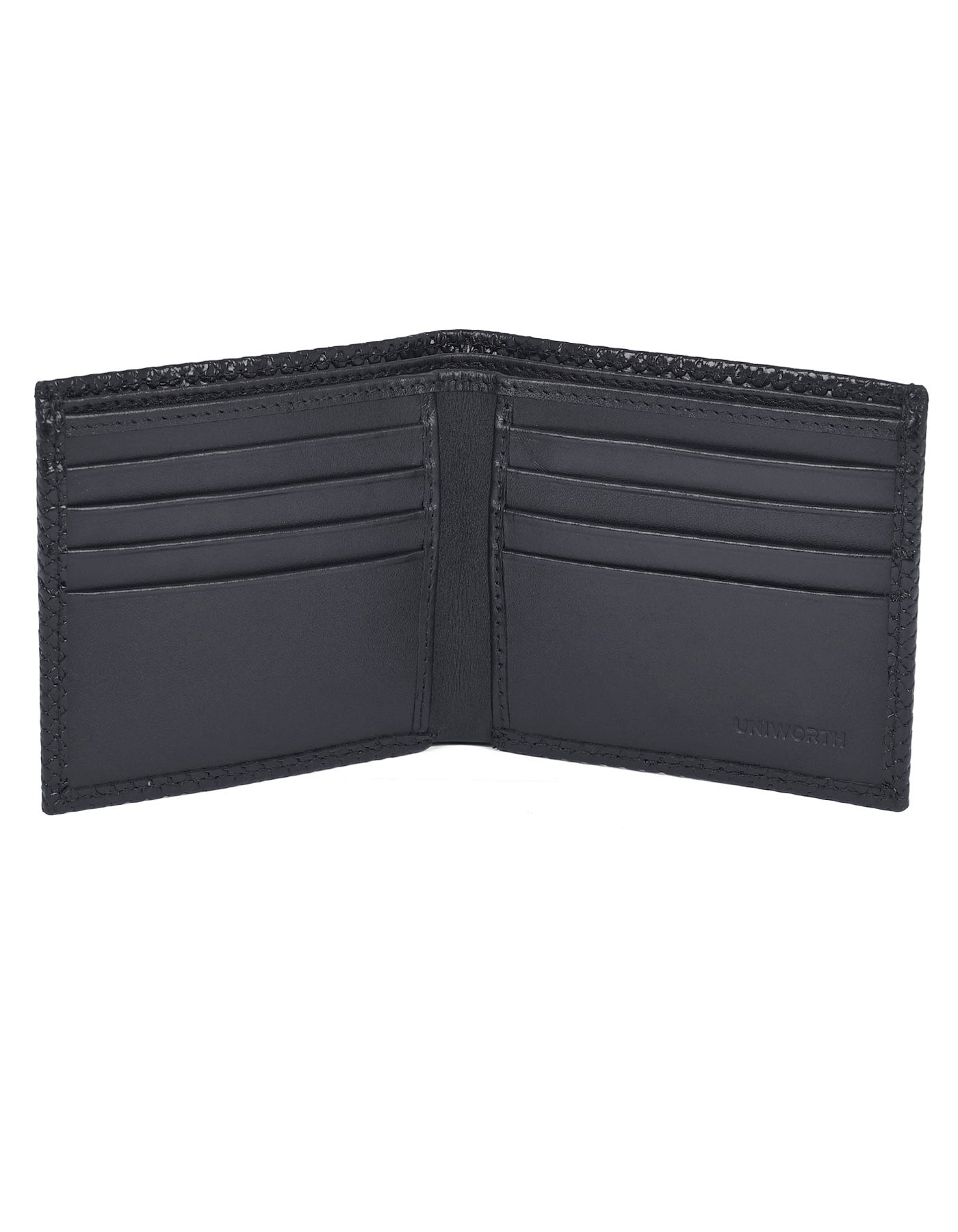 Black 100% Leather Wallet