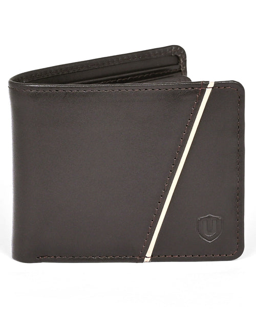 Brown Texture 100% Leather Wallet