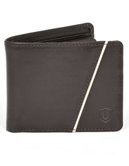Brown Texture 100% Leather Wallet