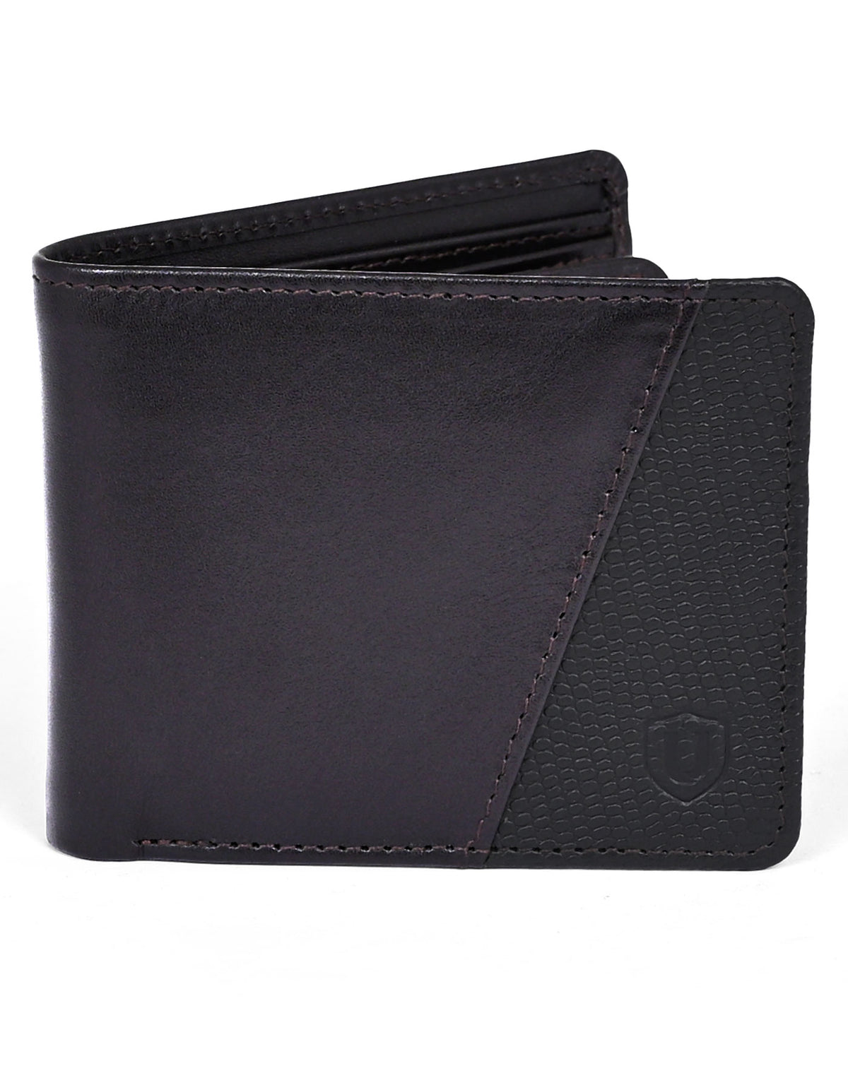Brown Plain 100% Leather Wallet