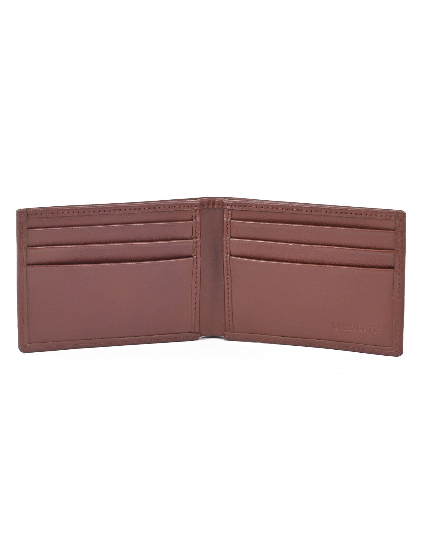 Burgundy Plain 100% Leather Wallet