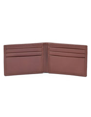 Burgundy Plain 100% Leather Wallet