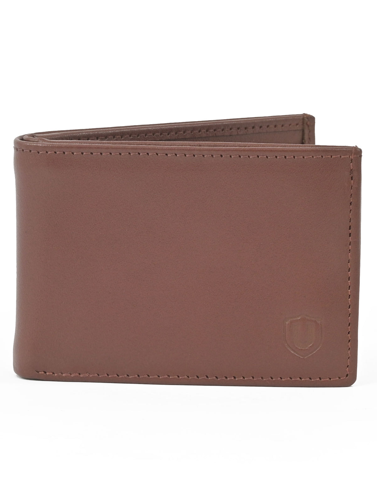 Burgundy Plain 100% Leather Wallet