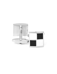 Black Square Cufflink