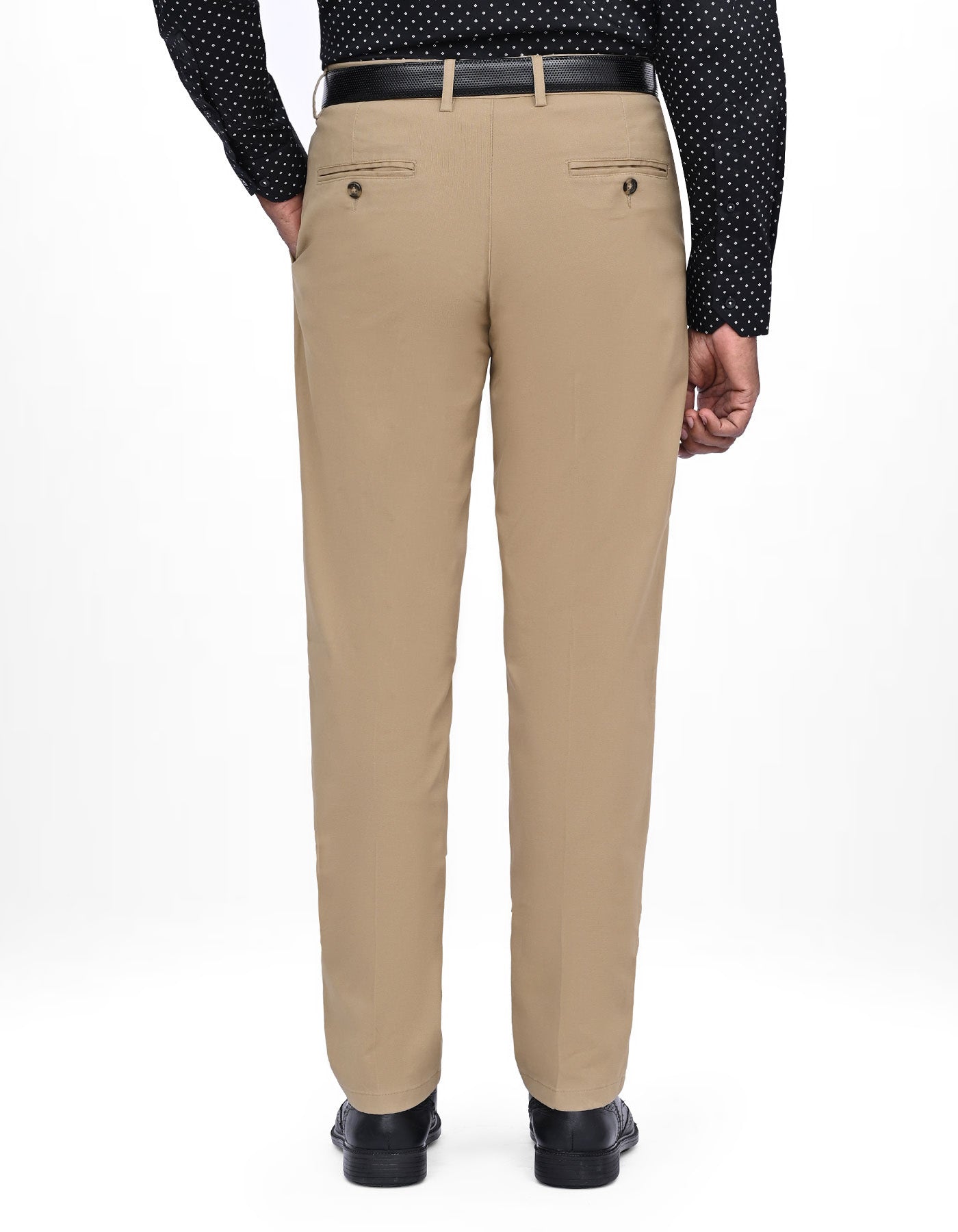 Khaki Classic Fit Cotton Trouser FTC2532C-40