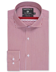 Stripe Red Tailored Smart Fit Shirt FS2757-2SF-14.5