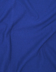 E Blue Color Block Polo Shirt