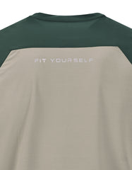 Olive Half Sleeves Gym Tee FGT2504-3-XL