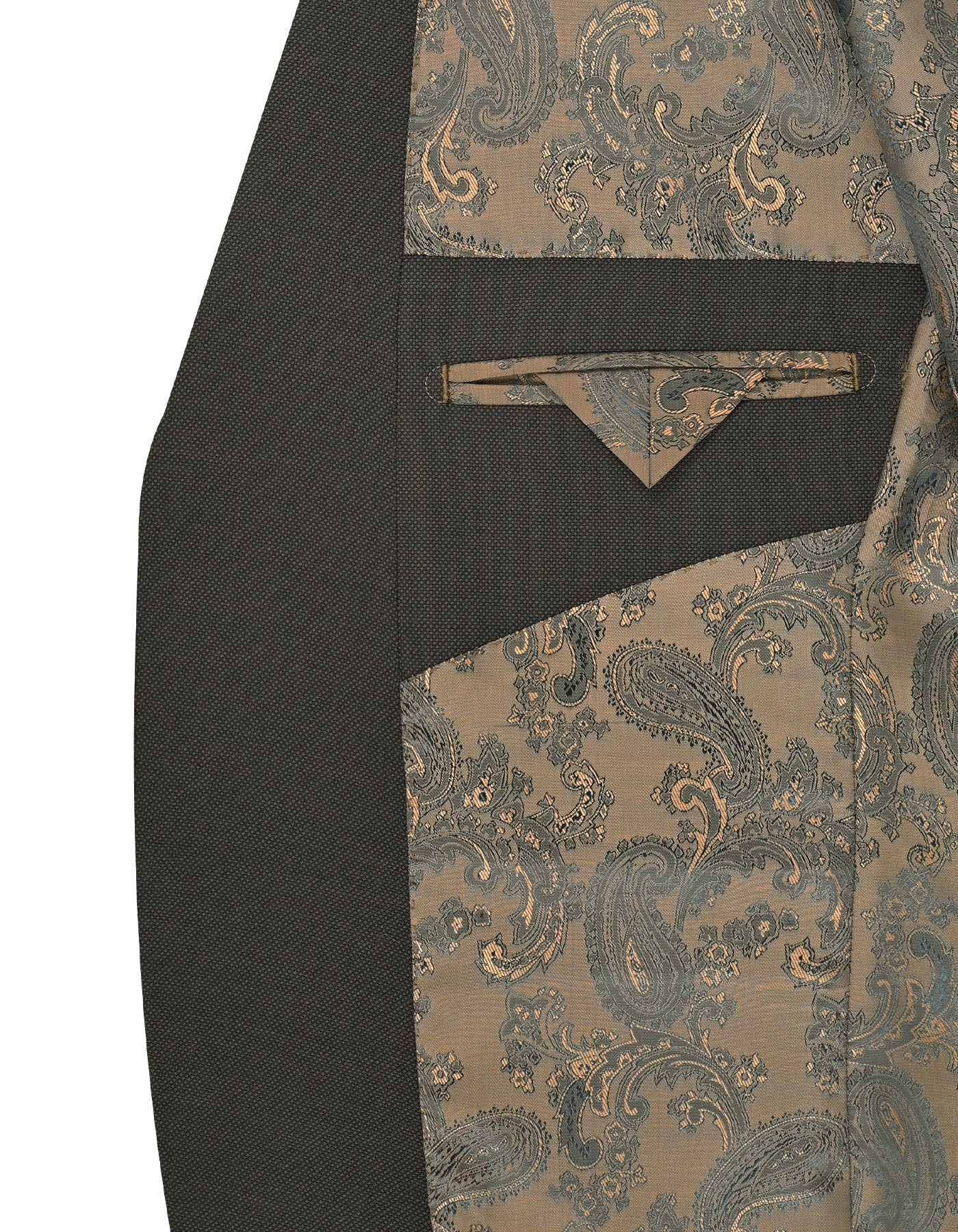 Olive Texture Suit ST2737C-42