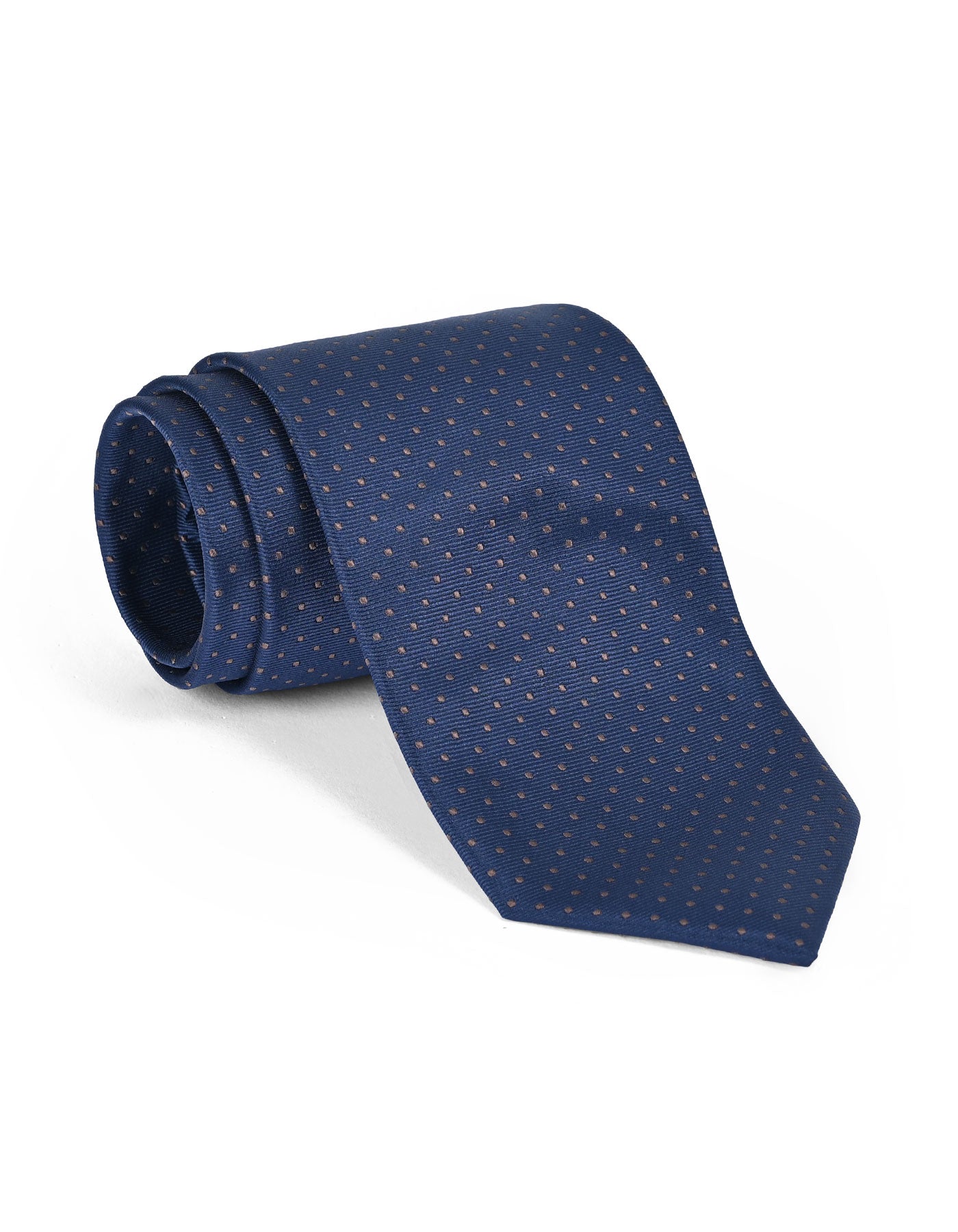Navy Dotted Tie