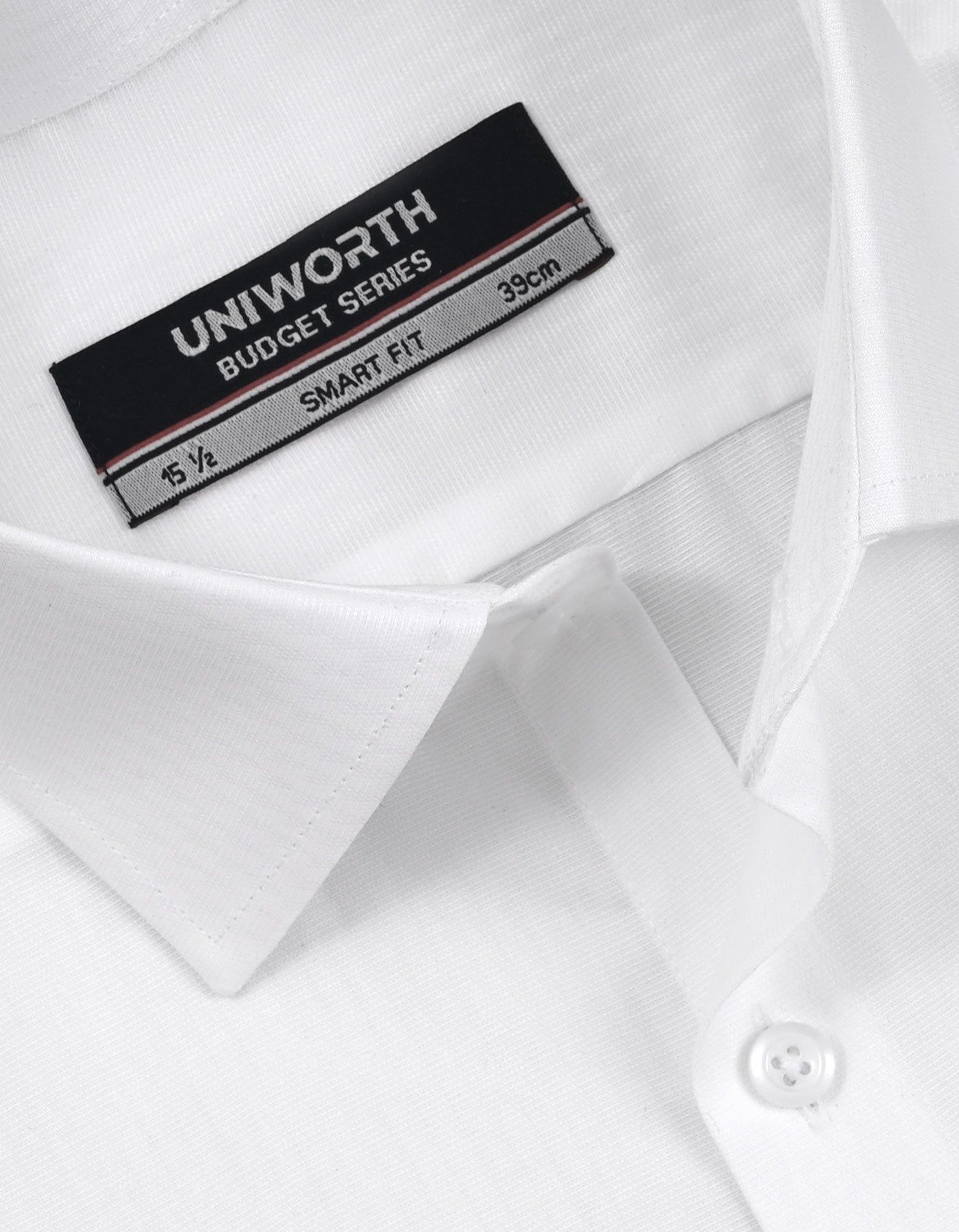 Self White Tailored Smart Fit Shirt FS1757-1SF-15
