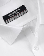 Self White Tailored Smart Fit Shirt FS1757-1SF-15