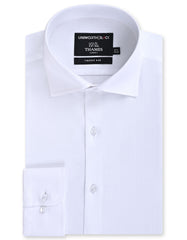 Self White Tailored Smart Fit Shirt FS20499SF-14.5