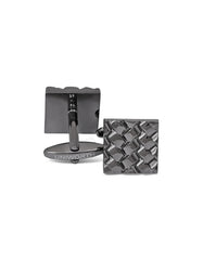 Gun Metalic Square Cufflink