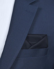 Black Paisley Pocket Square