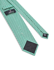 Green Geometric Tie